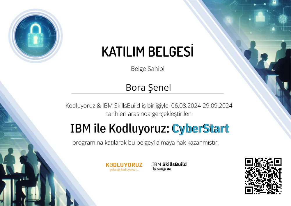 IBM ile Kodluyoruz: CyberStart belgesi